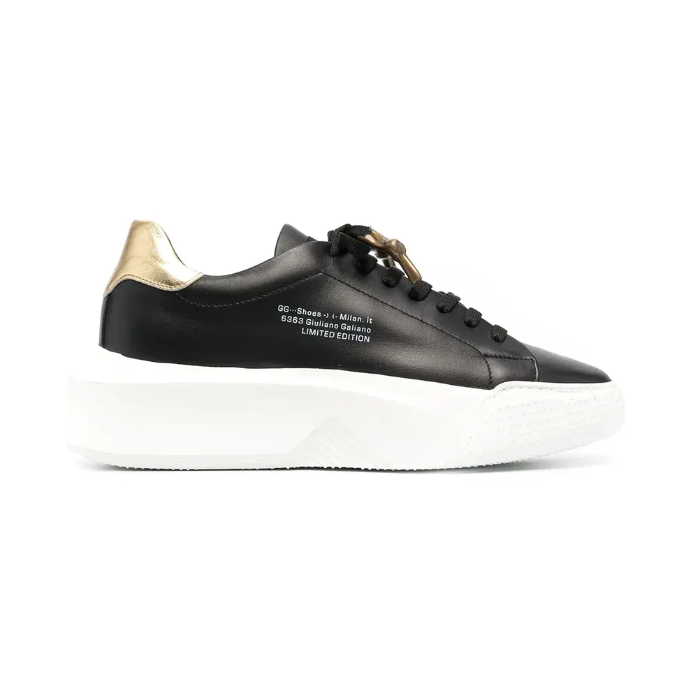 Giuliano Galiano Nemesis low-top – Black (NEMESIS2NAPPABLACKGOLD)