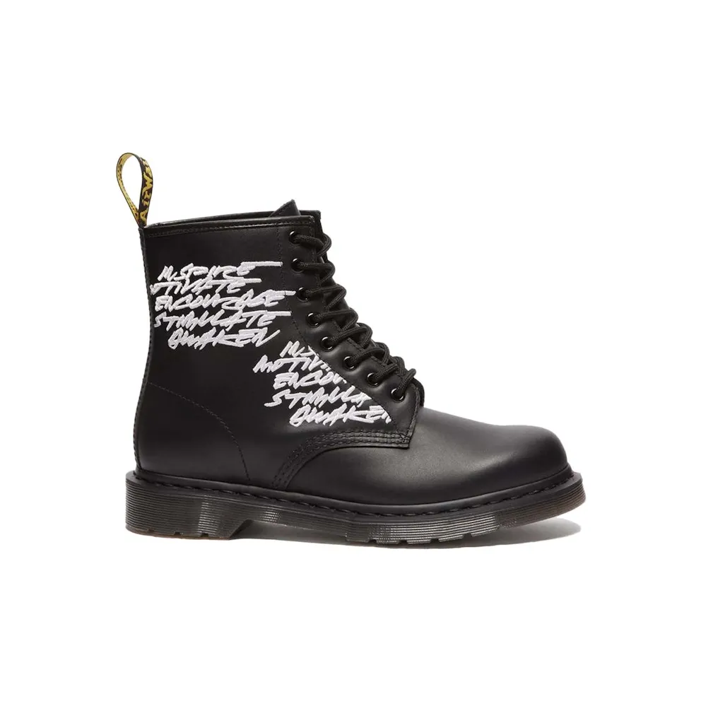 Dr. Martens 1460 Futura Laboratories Embroidered Black Leather (27596001)