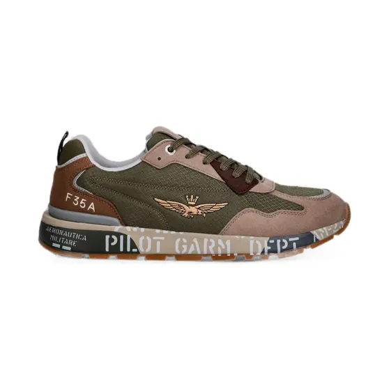 Aeronautica Militare logo-embroidered panelled “Green” (261SC0276UCT04327)