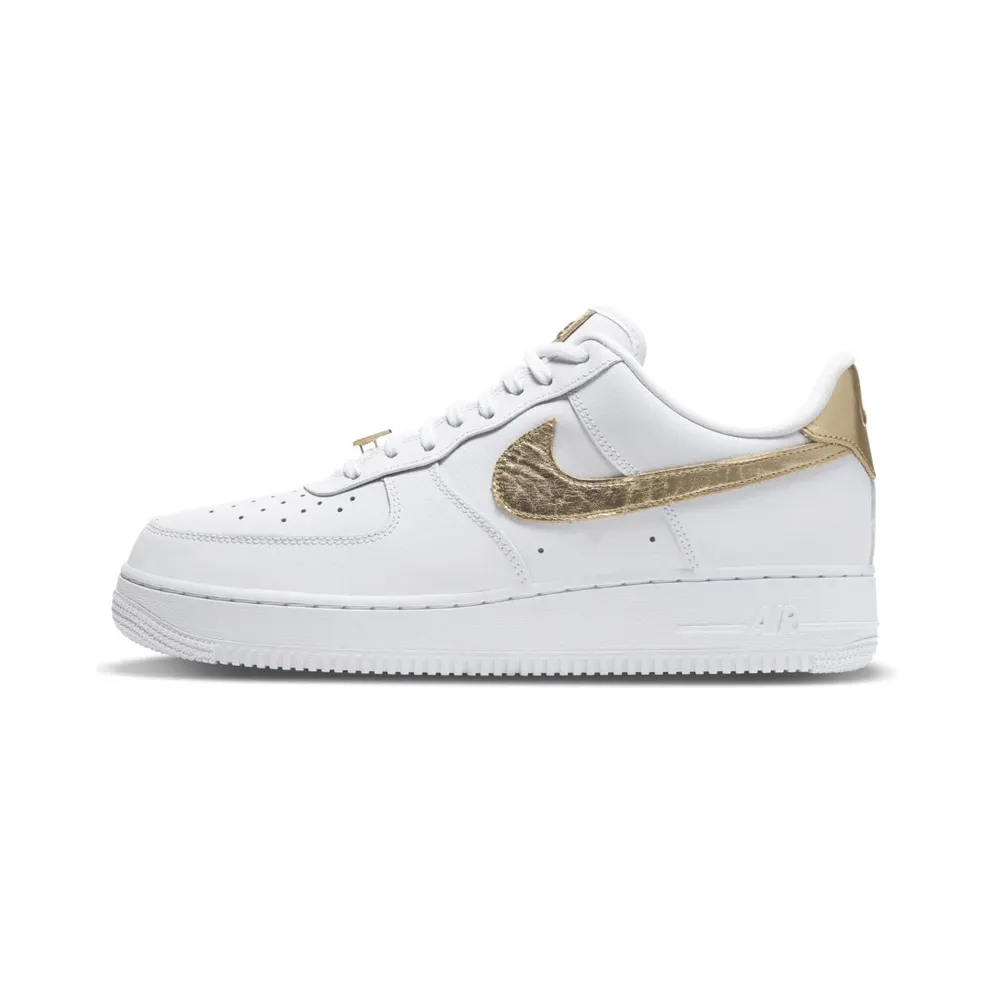 Nike Air Force 1 Low White Metallic Gold (2020) White/White-Metallic Gold (DC2181-100)