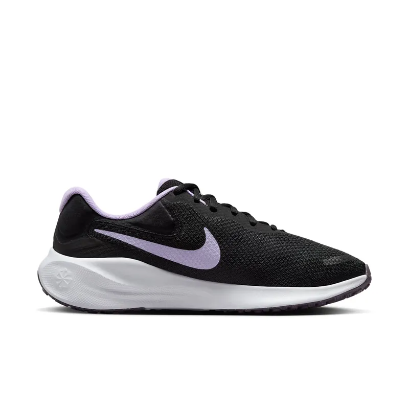 Nike Revolution 7 Black White Daybreak Lilac Bloom (FB2208-009)