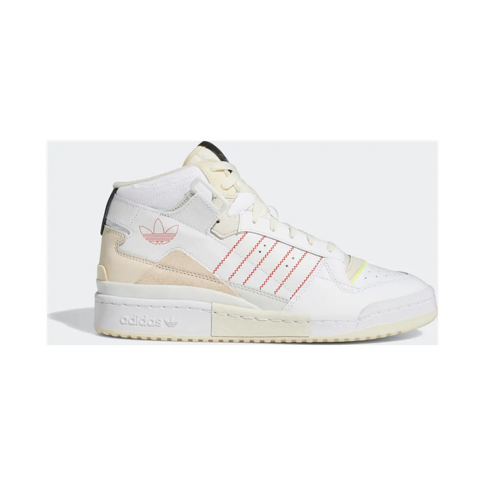 Adidas Forum Exhibit Mid Cloud White / Core Black / Vivid Red (GZ0946)