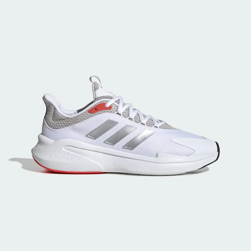 Adidas AlphaEdge + Cloud White / Silver Metallic / Bright Red (IF7289)