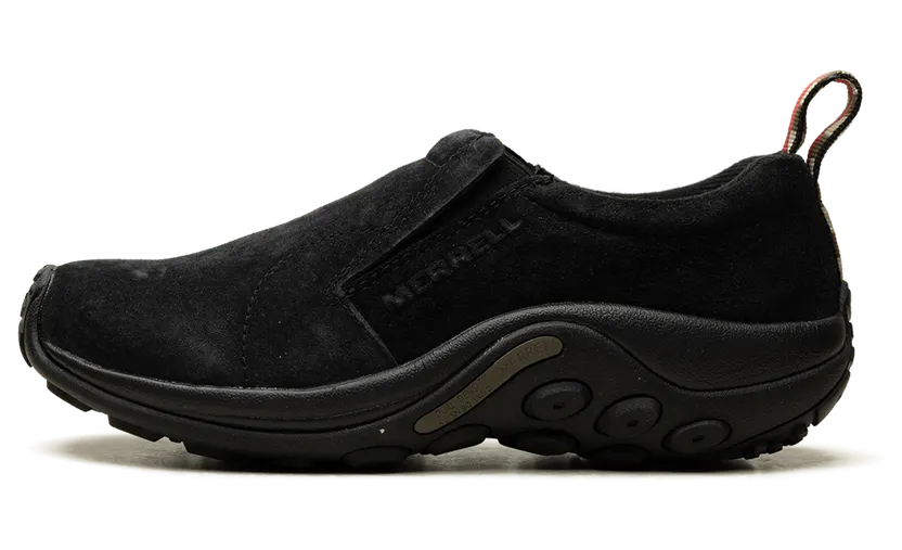 Merrell 1TRL Black Suede Jungle Moc Slip-On Sneakers (J60825)