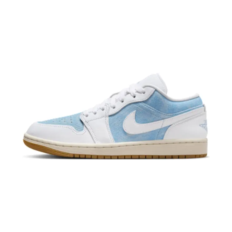 Air Jordan 1 Low Denim – “Worn Blue / Gum Light Brown / Sail / White” (HQ2004-400)
