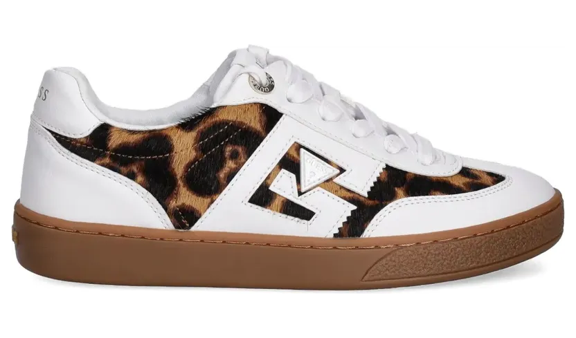GUESS USA Sneakers aus Leder – Weiß (FLTNC2PEL12)