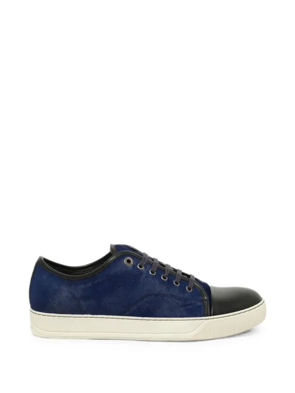 Lanvin leather-trim sneakers – Blue (FMSKDBB1VEPO)