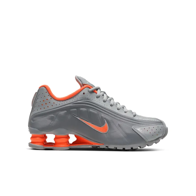 Nike Shox R4 Light Smoke Grey (GS) Light Smoke Grey/Particle Grey/Metallic Silver (CW2626-001)