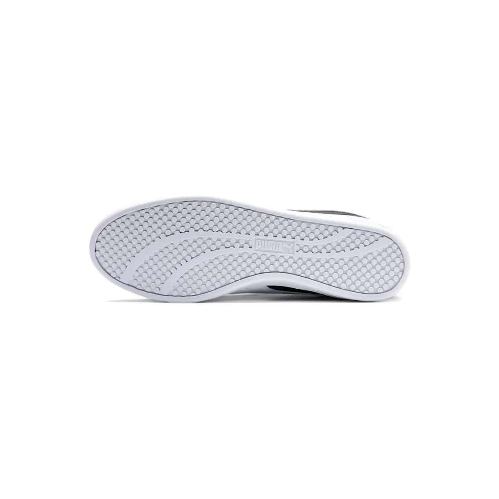 Puma Smash v2 leren White/Black (365208-02)
