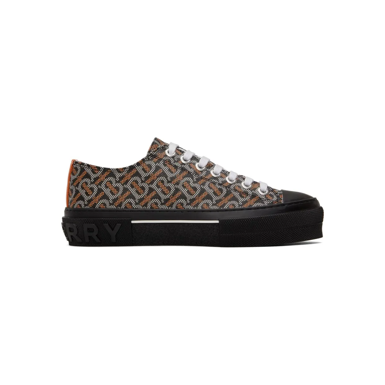 Burberry Black Monogram Print BLACK/WHITE/ORANGE (8059253)