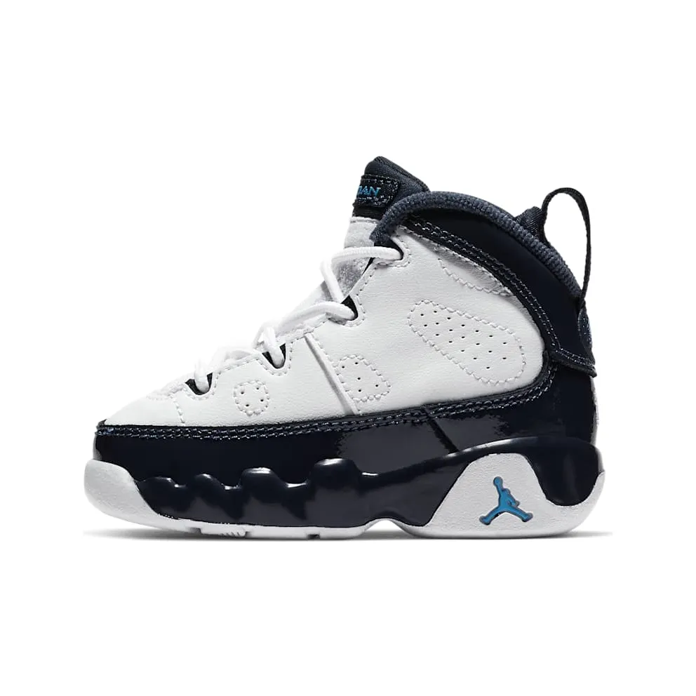 Jordan 9 Retro Pearl Blue (TD) White/University Blue-Midnight Navy (401812-145)