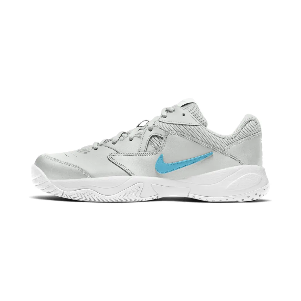 NikeCourt Lite 2 Hardcourt Grey “Photon Dust / White / Chlorine Blue” (AR8836-024)