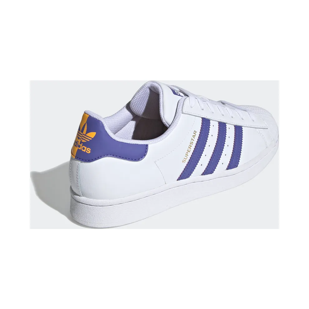 adidas Superstar Cloud White / Purple / Gold Metallic (FX5529)