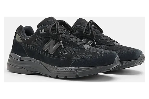 New Balance 992 “Made in USA – Triple Black” (U992TB)