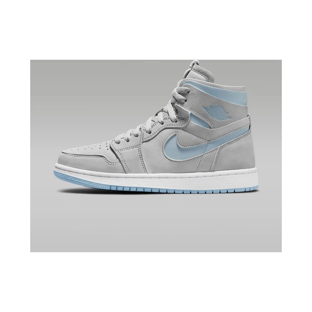 Air Jordan 1 Zoom CMFT Cool Grey Light Blue (CT0979-004)