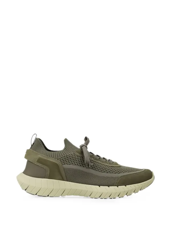 BOSS Gestrickte Motion Sneakers – Grün (50568943)