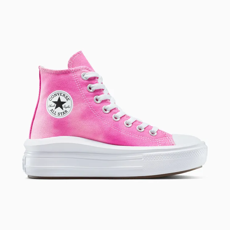 Converse Chuck Taylor All Star Move Platform Color Splash “Pink” | A11817C Converse Chuck Taylor All Star Move Platform Color Splash “White / Chaos Fuchsia” (A11817C)