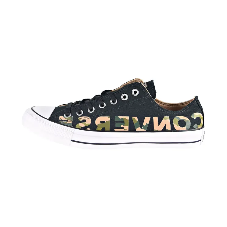 Converse Chuck Taylor All Star Ox “Camo Print” “Black/Multi/White” (166234F)