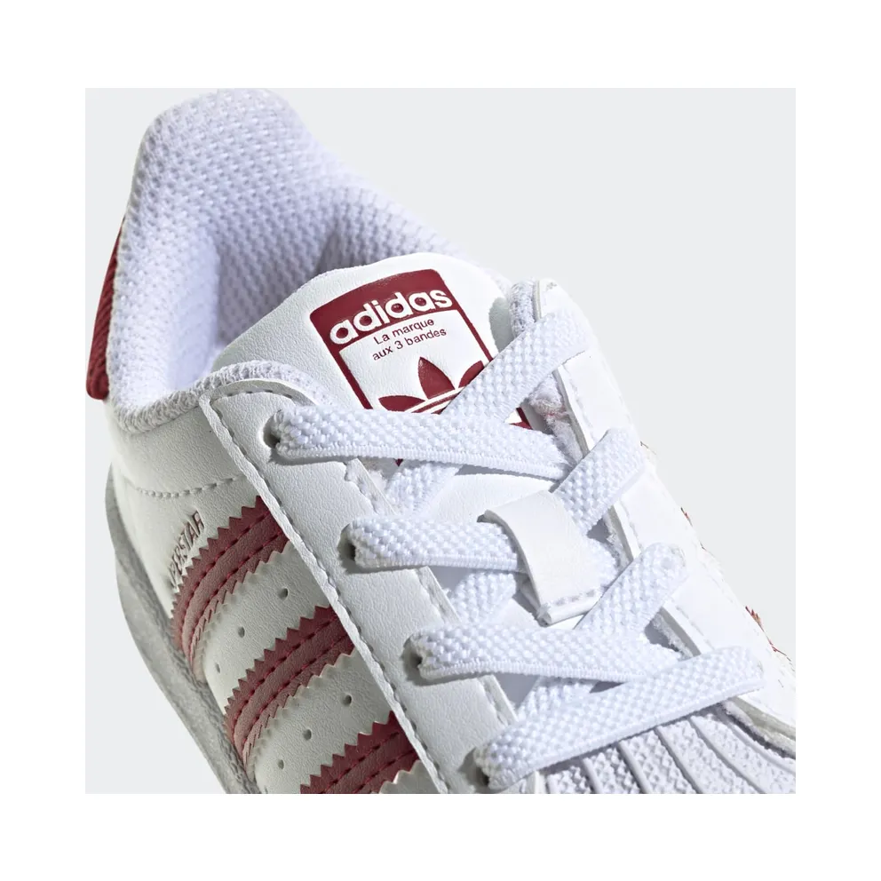 Adidas Superstar Cloud White / Team Colleg Burgundy / Cloud White (GY3335)