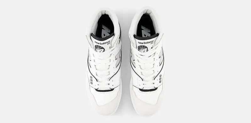 New Balance 650R Angora Pack White Black (BB650RWH)