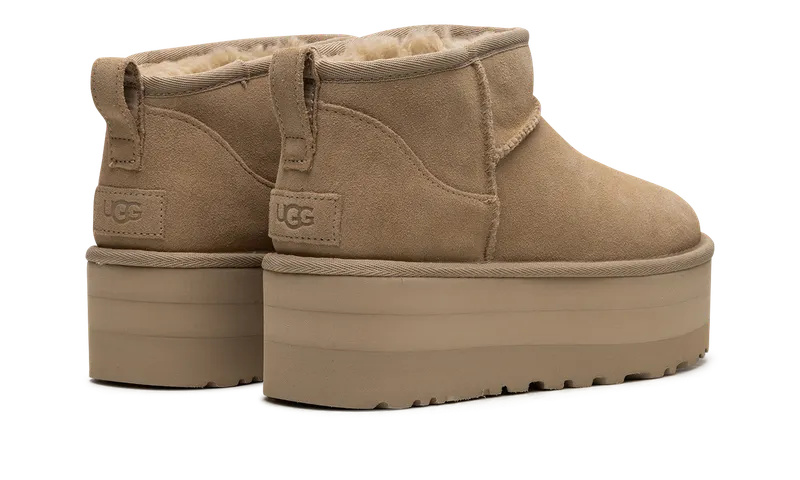 Ugg CLASSIC ULTRA MINI PLATFORM “Mustard Seed” (1135092-MDSD)