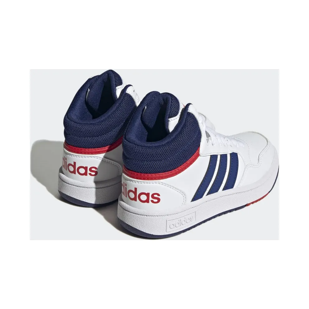 Adidas Hoops Mid Cloud White / Victory Blue / Better Scarlet (GZ9647)