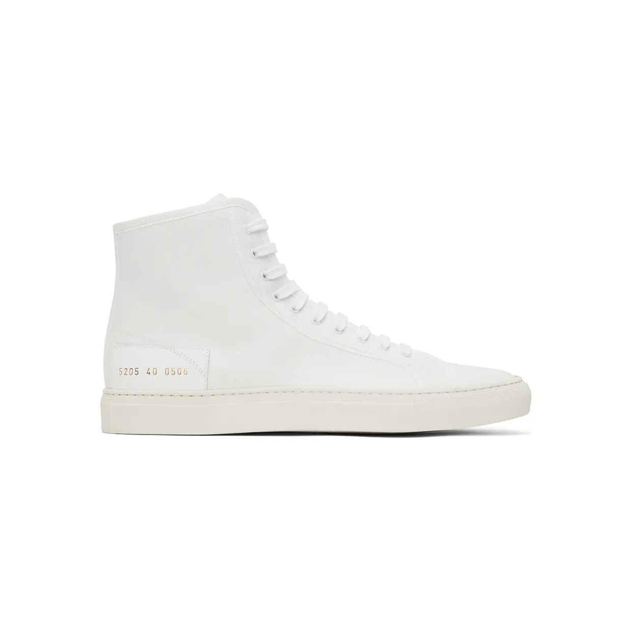 Common Projects White Tournament High Sneakers (5205)