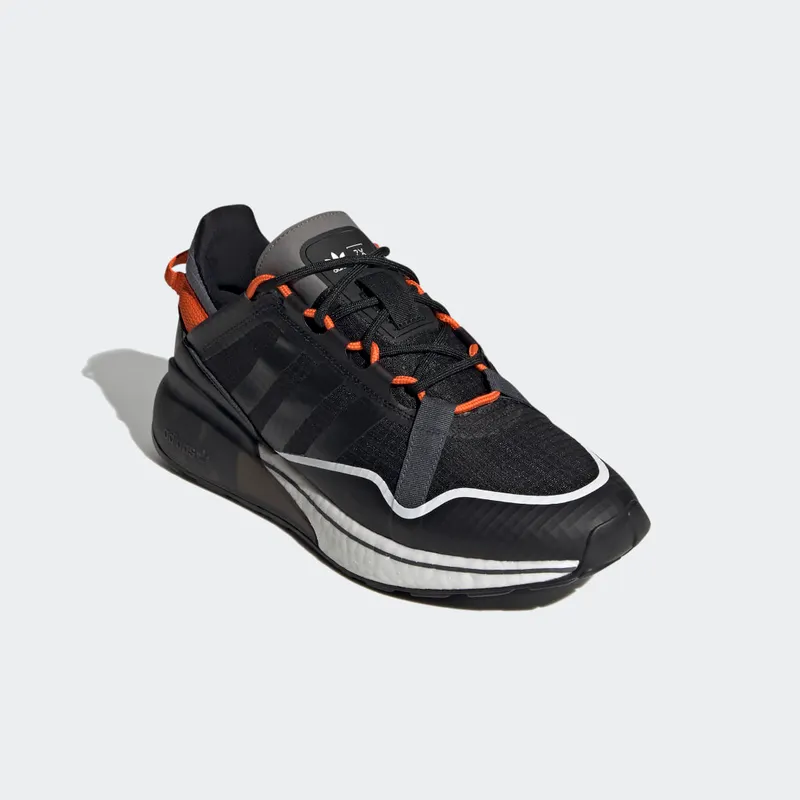 Adidas ZX 2K Boost Pure Core Black / Grey Six / Orange (H06569)