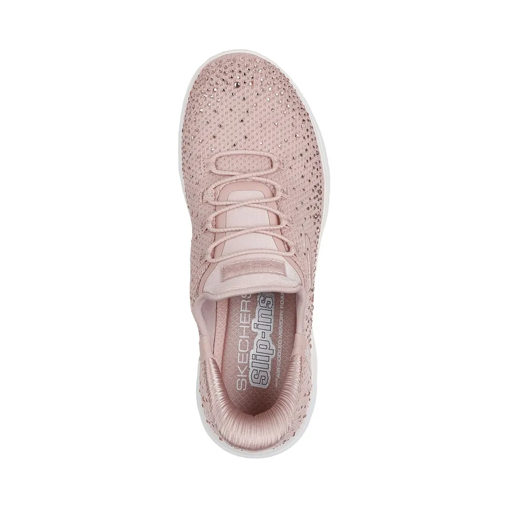 Skechers Slip-ins: Summits – Brilliant Shine Sneaker Licht Mauve