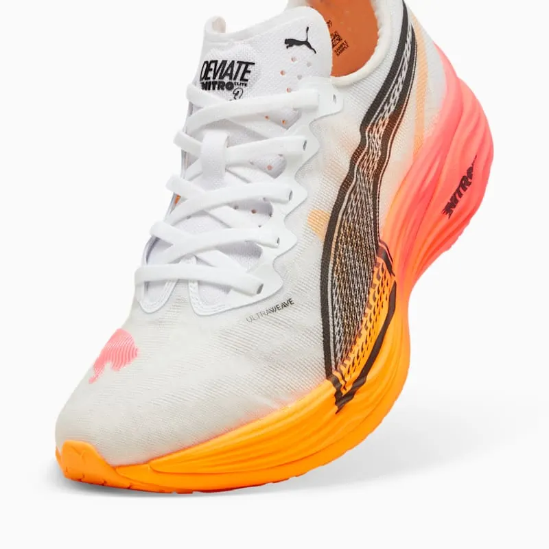Puma Deviate Nitro Elite 3 White Sunset Glow (310639-01)