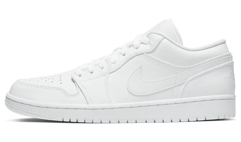 Air Jordan 1 Low Triple White (553558-126)
