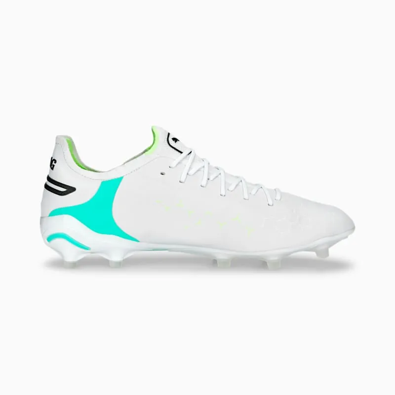 Puma King Ultimate FG/AG White Electric Peppermint (107097-03)
