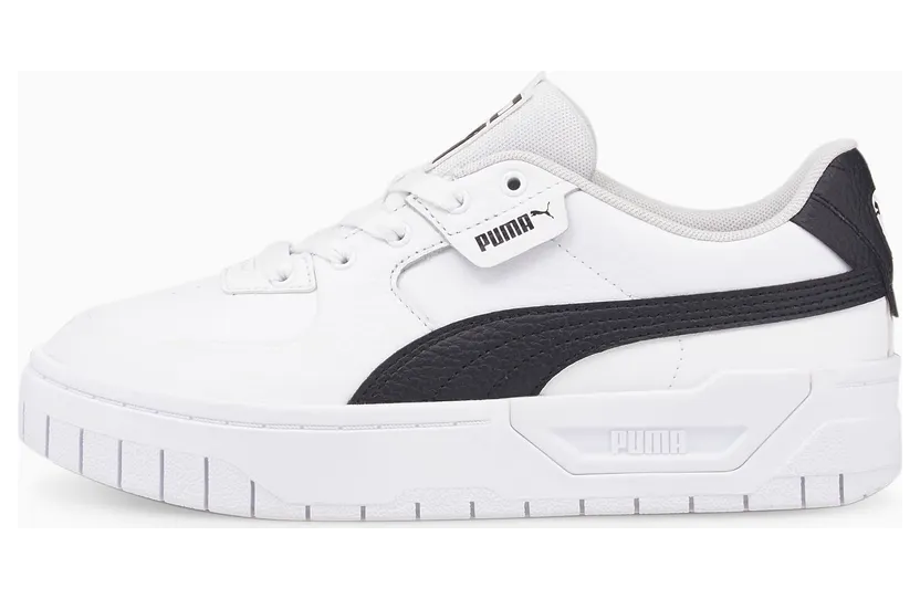 Puma Cali Dream Lth Damen-Sneakers Weiß/Schwarz (383157-04)