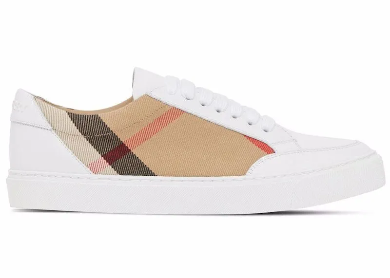 Burberry House Check Low Top Optic White Archive Beige (8056712)