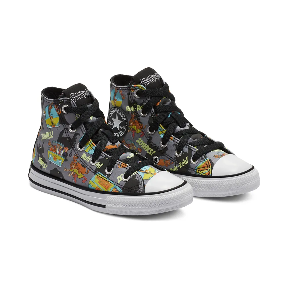Converse Converse x Scooby-Doo Chuck Taylor All Star High Top Almost Black/white/multi (369074C)