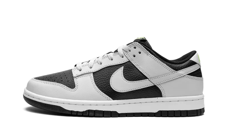 Nike Dunk Low “Grey Panda Volt” (FD9756-001)
