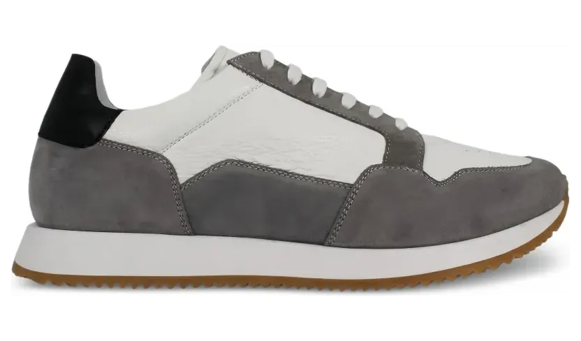 G. Brown Shoes G. Brown G. Brown mit Kontrasteinsatz “White” (PRESTO858)