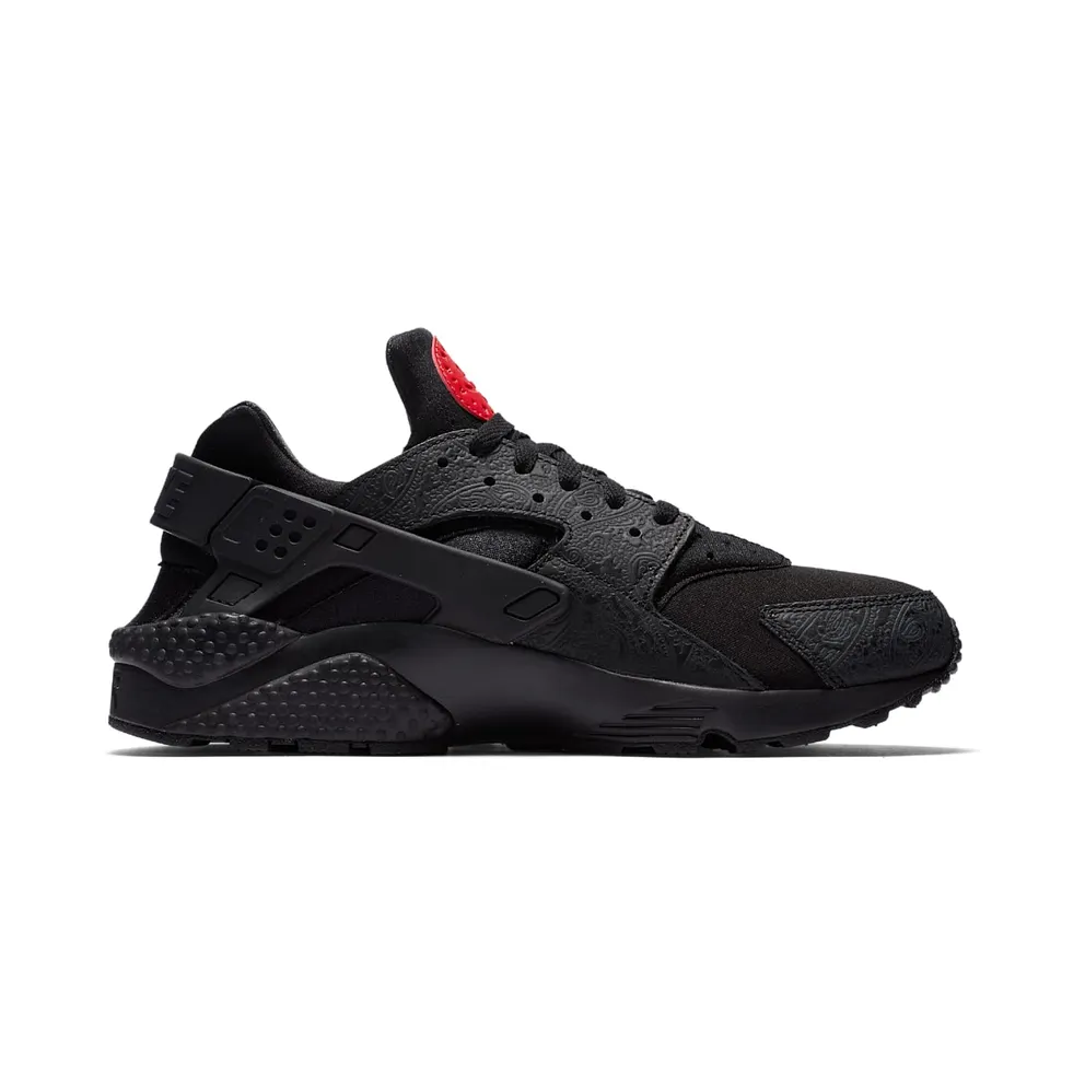 Nike Air Huarache Run Russian Floral Black/University Red-Black (AO3153-001)