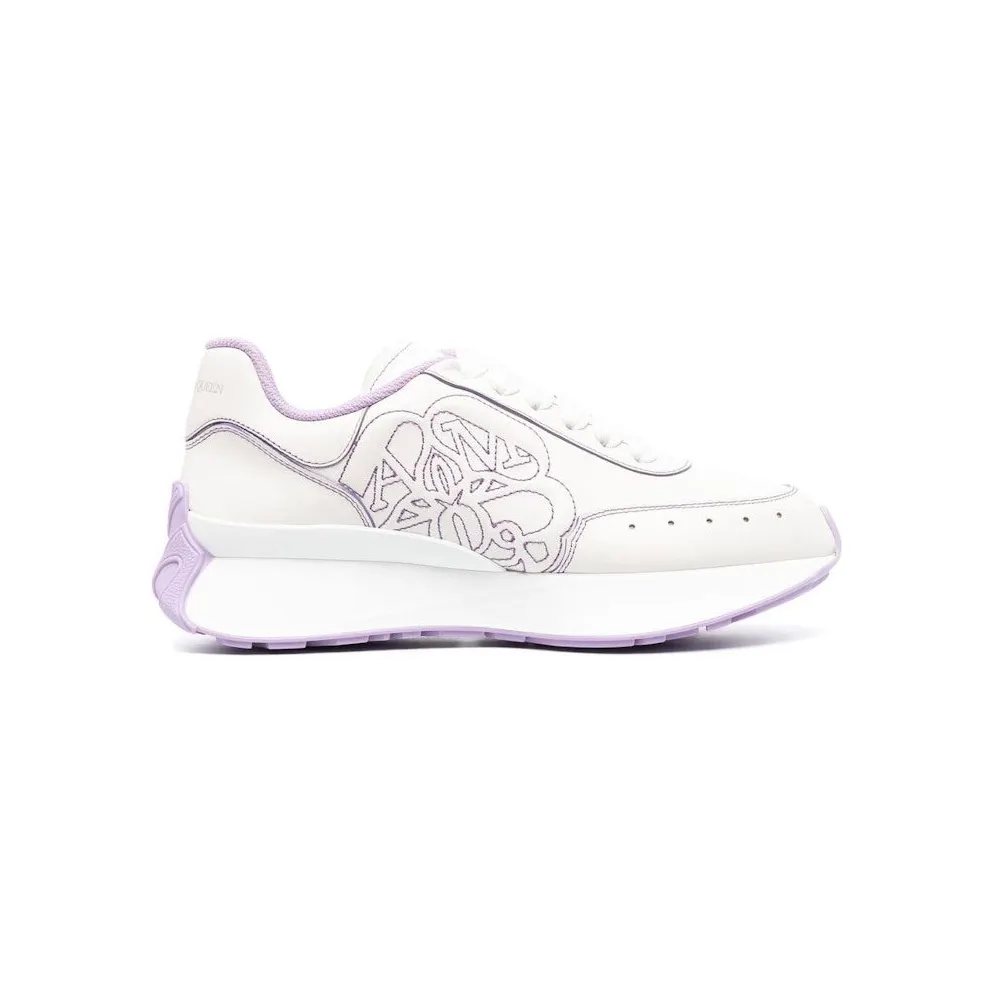 Alexander McQueen Sprint Runner White Lilac (687995 WIC9K 8888)