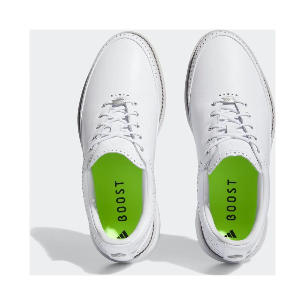 adidas MC80 Spikeless Golf Cloud White Matte Silver Lucid Lemon (ID4748)