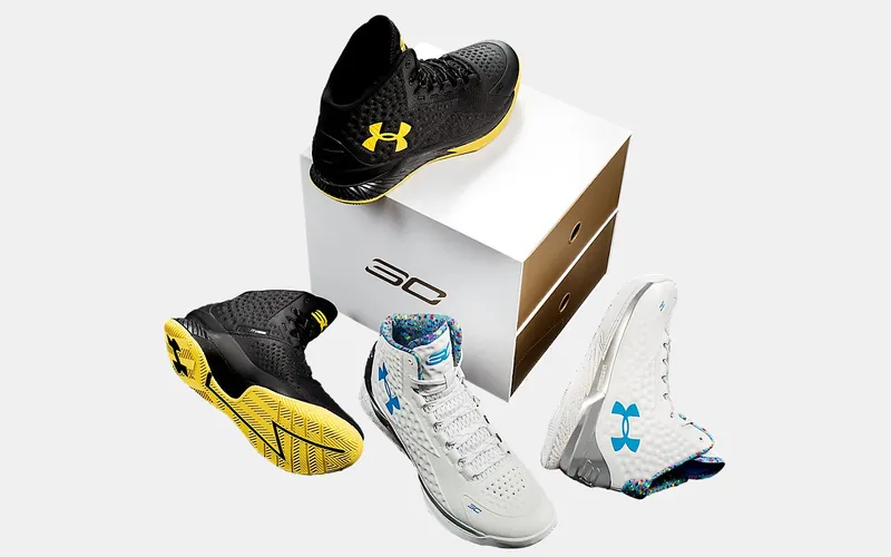 Under Armour UA Curry 1 Championship Pack White/Gold (1287487-100)