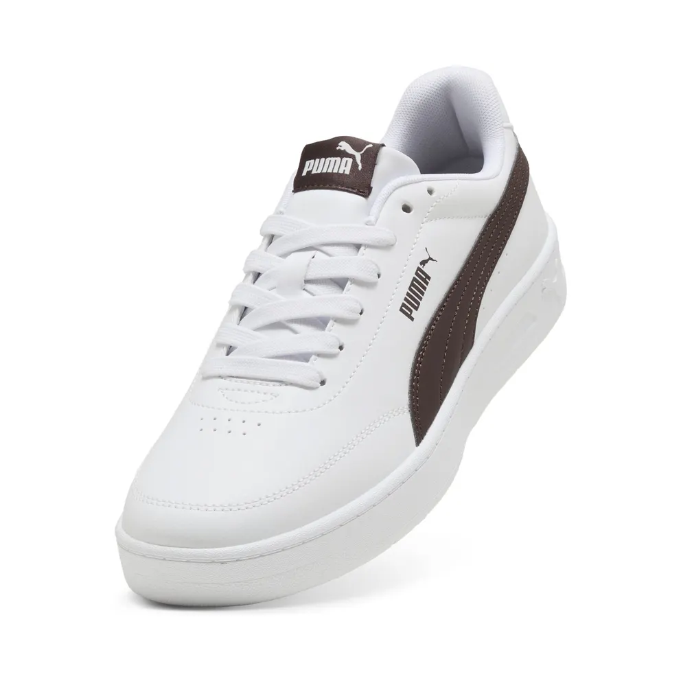 Puma Court Classic Clean “Puma White / Chocolate Fondue” (402223_21)