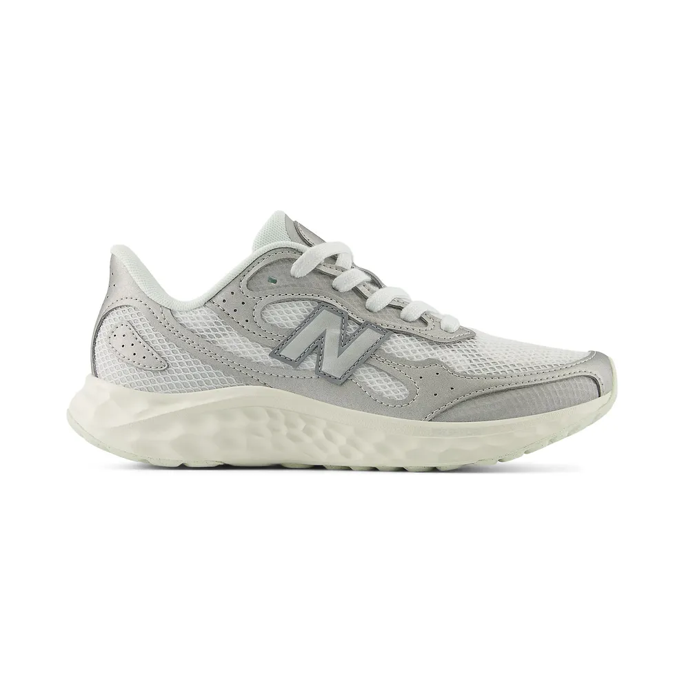 New Balance Fresh Foam Arishi v4 Silver Metallic Reflection White (WARISTS4)