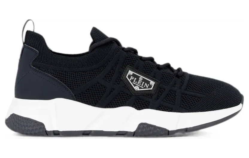 Philipp Plein Runner Sock-Sneakers “White” (UAFSUSC1076PTE003N)