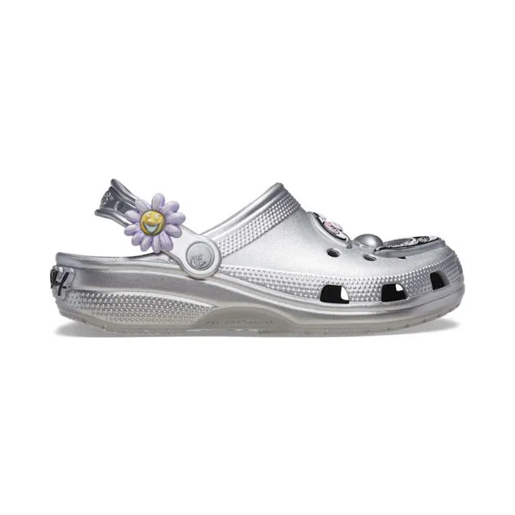 Crocs x Kenny Scharf Classic Clog Silver (209487-040)