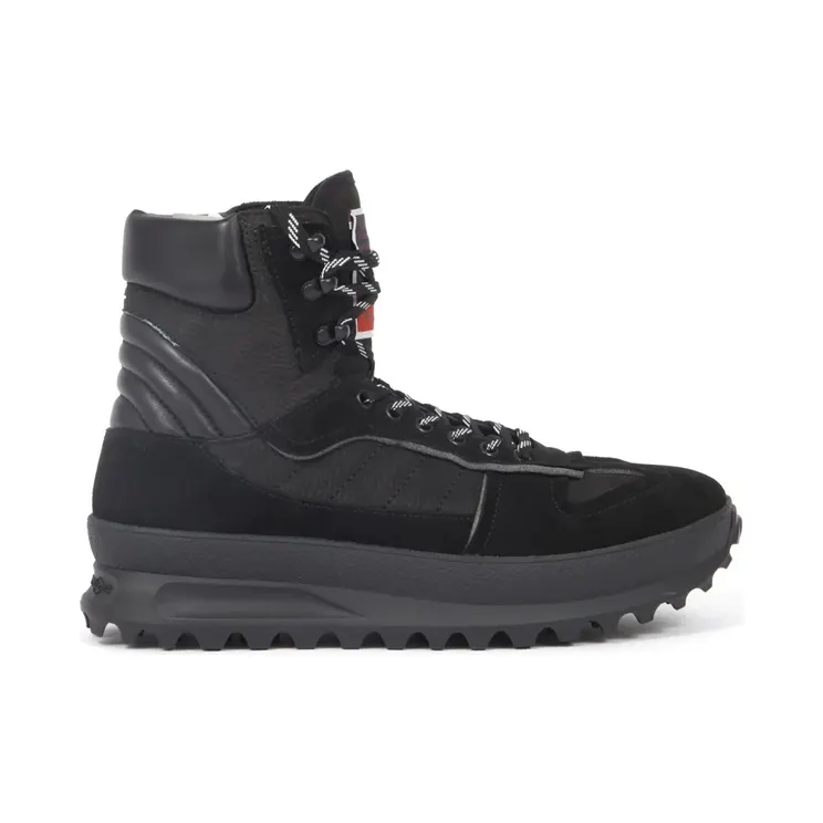 Maison Margiela Climber high-top leren “Black” (S57WS0479P6223)