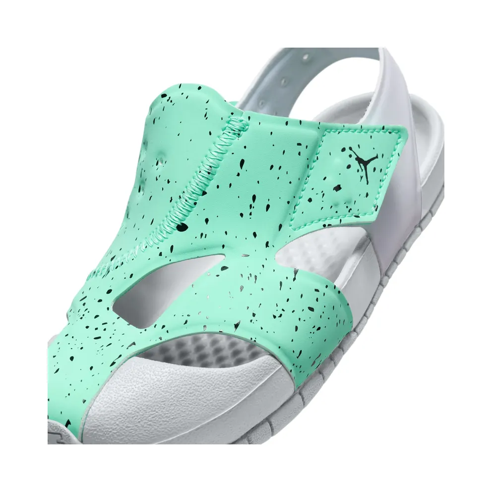 Jordan Flare Green Glow Wolf Grey White Black (CI7849-302)