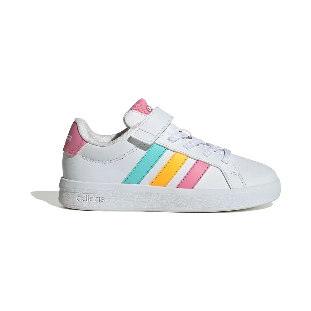 Adidas Grand Court Cloud White / Bliss Pink / Lucid Tangerine (KI6503)