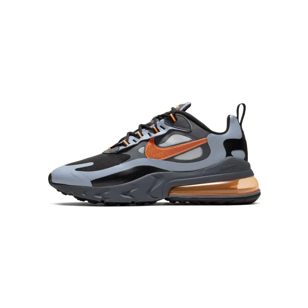 Nike Air Max 270 React Winter Wolf Grey Total Orange Wolf Grey/Black-Dark Grey-Total Orange (CD2049-006)