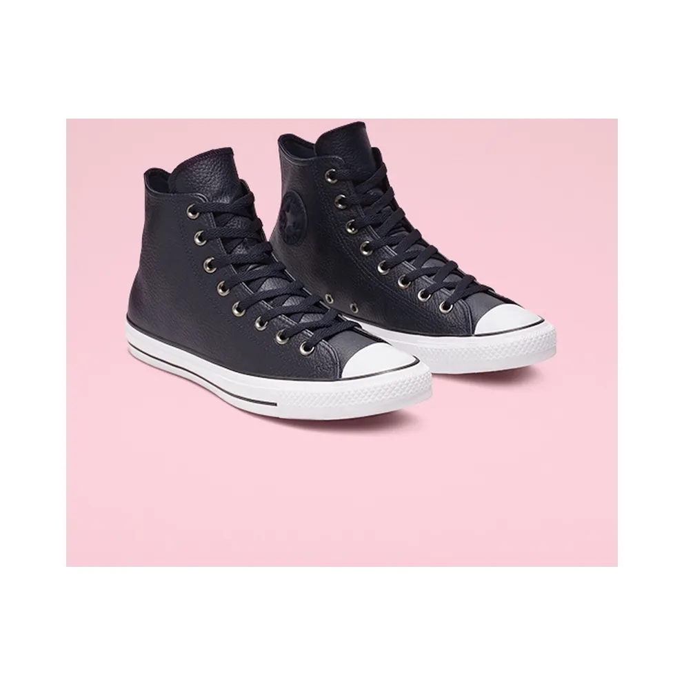 Converse Chuck Taylor All Star Hi “Leather – Dark Obsidian Blue/White/Black” (165189C)